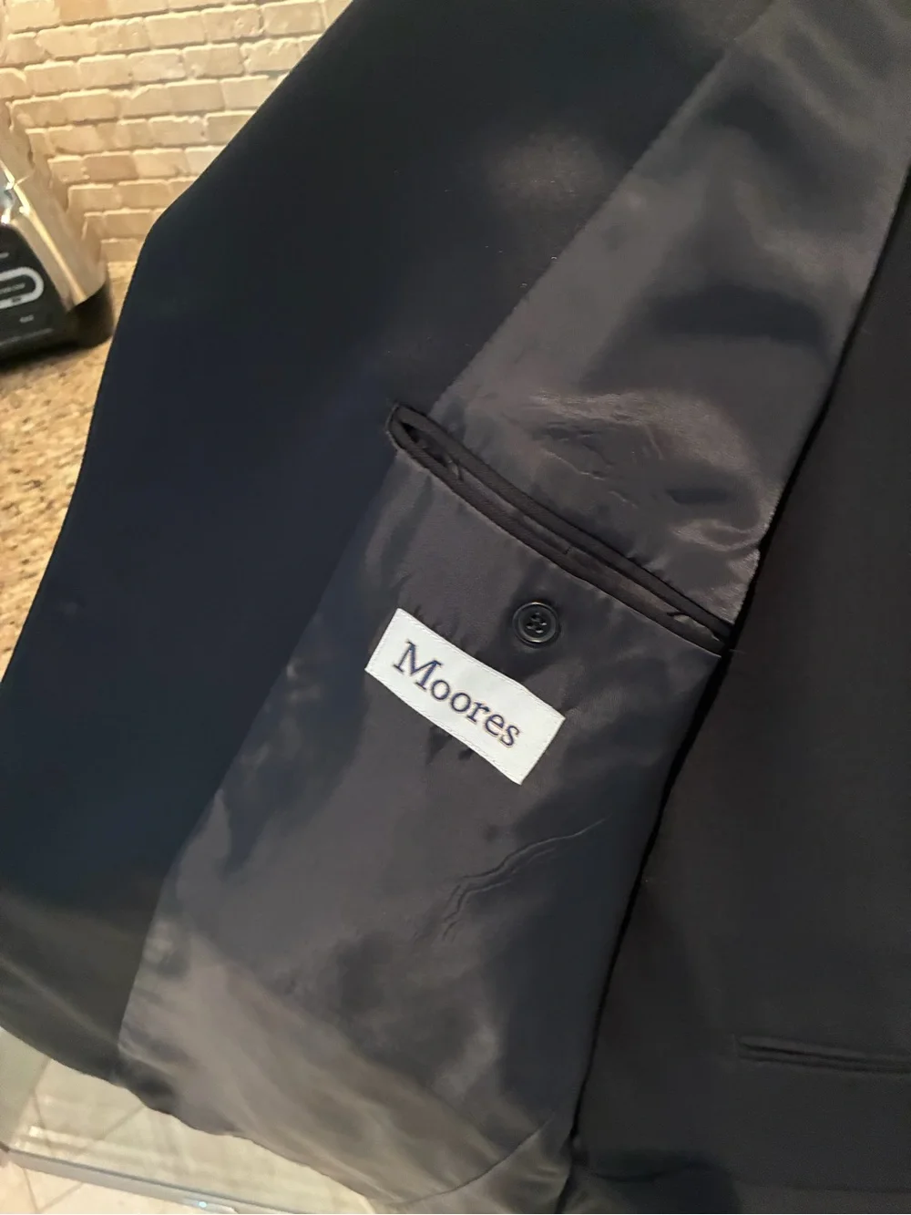 Moores Clothing black retro